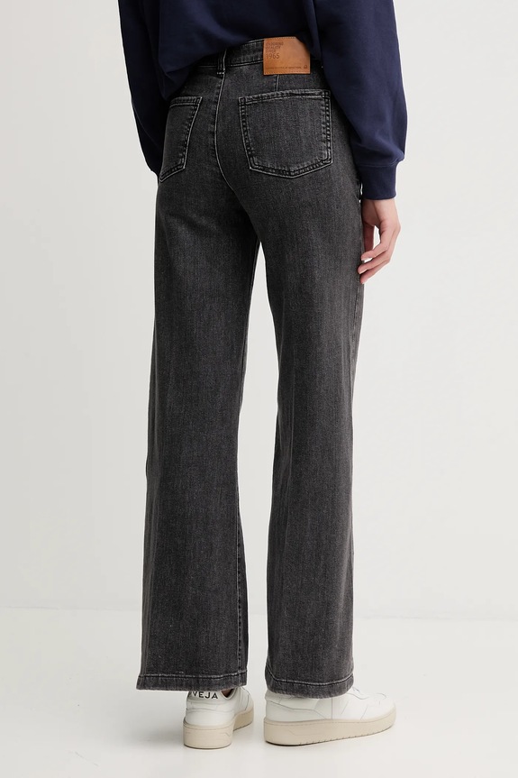 Oblečení United Colors of Benetton Wide leg džíny dámské 4TUT574X5 šedá