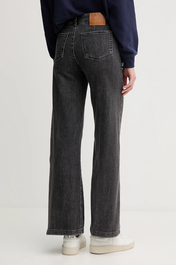 Oblečení United Colors of Benetton Wide leg džíny dámské 4TUT574X5 šedá