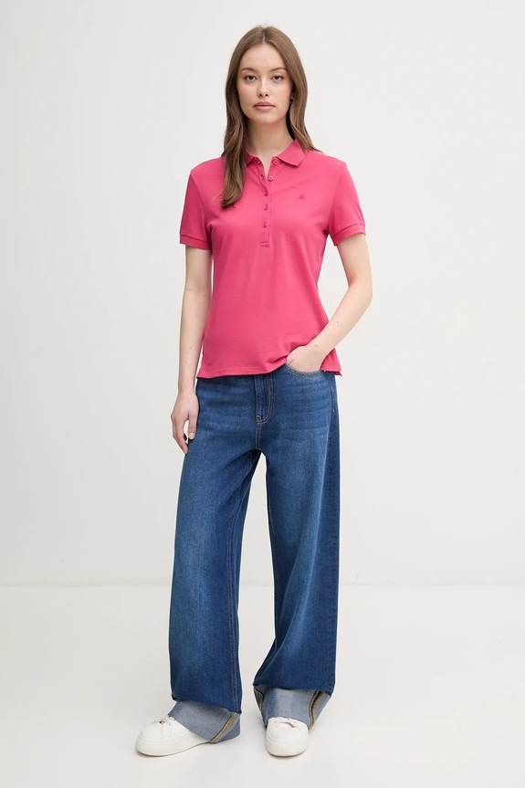 United Colors of Benetton jeansy 43C8DE02D granatowy SS25