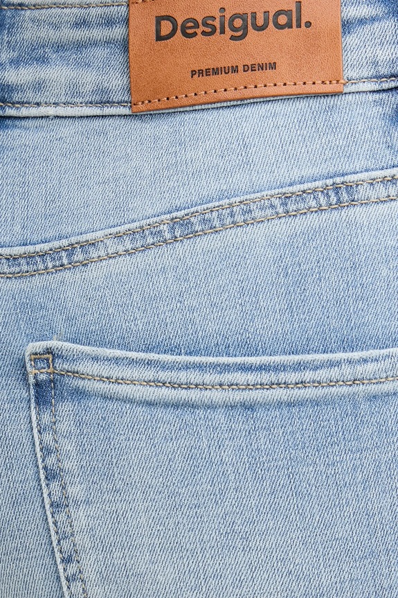 Τζιν παντελόνι Desigual LEYSTER μπλε 25SWDD75