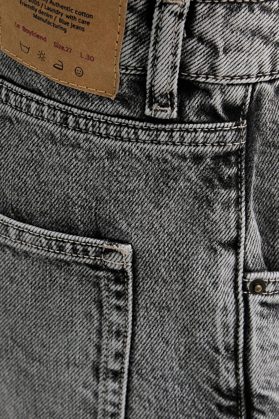 American Vintage jeansy szary YOP11IE25