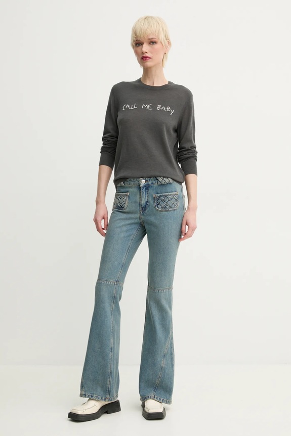 Rifle ZADIG&VOLTAIRE WWJE01285.409 modrá SS25