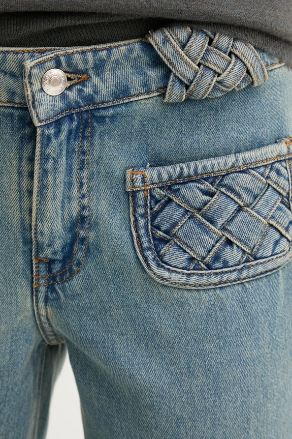 Rifle ZADIG&VOLTAIRE WWJE01285.409 modrá