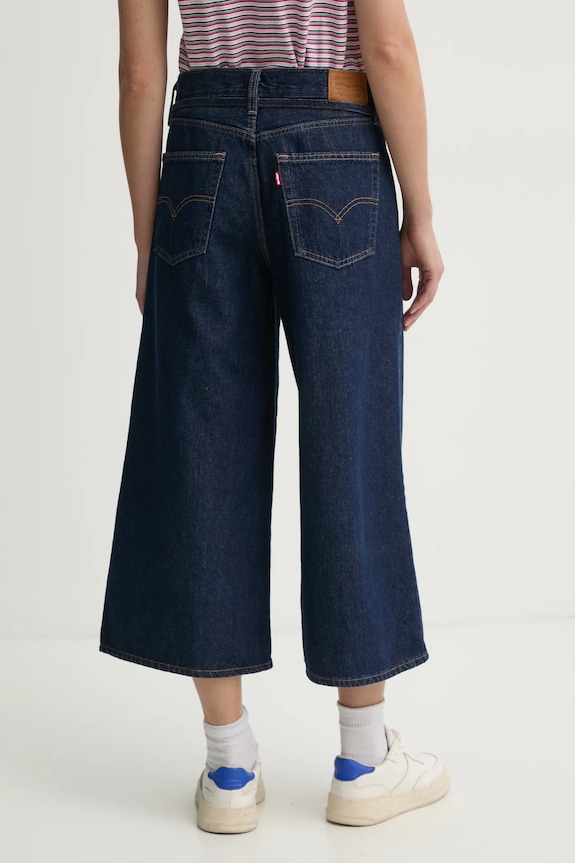 Odzież Levi's jeansy XL CULOTTE 001V1 granatowy