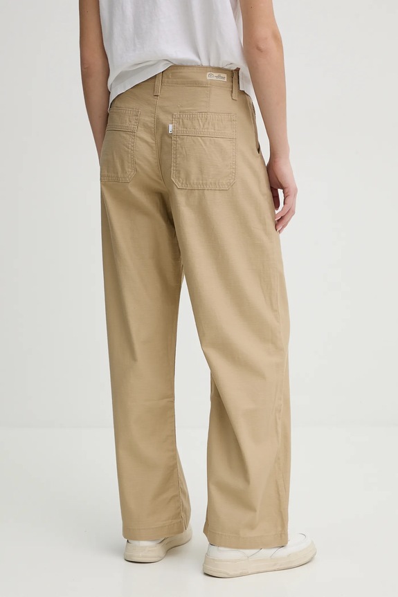 Oblačila Kavbojke Levi's 90s STRAIGHT 001VV bež