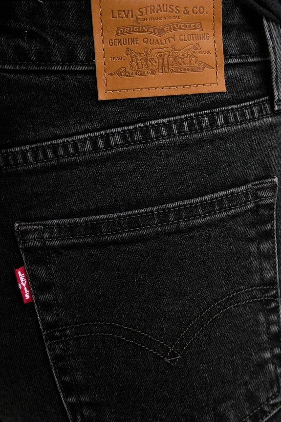 Rifle Levi's 725 AUTHENTIC KICK BOOT čierna 001W1