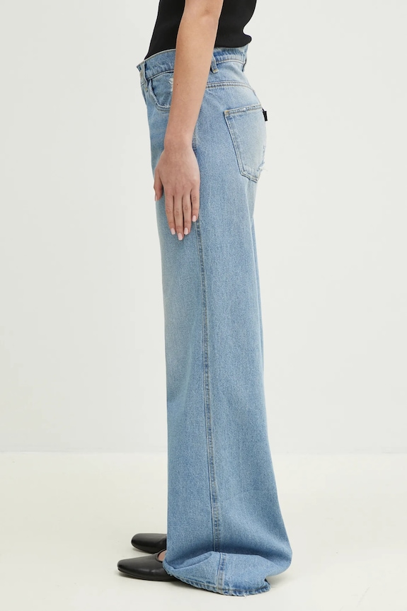 Τζιν παντελόνι Coperni Wide Leg Denim COPP95F2008B μπλε SS25