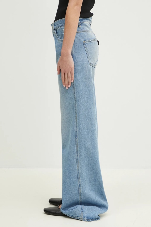 Джинси Coperni Wide Leg Denim COPP95F2008B блакитний SS25