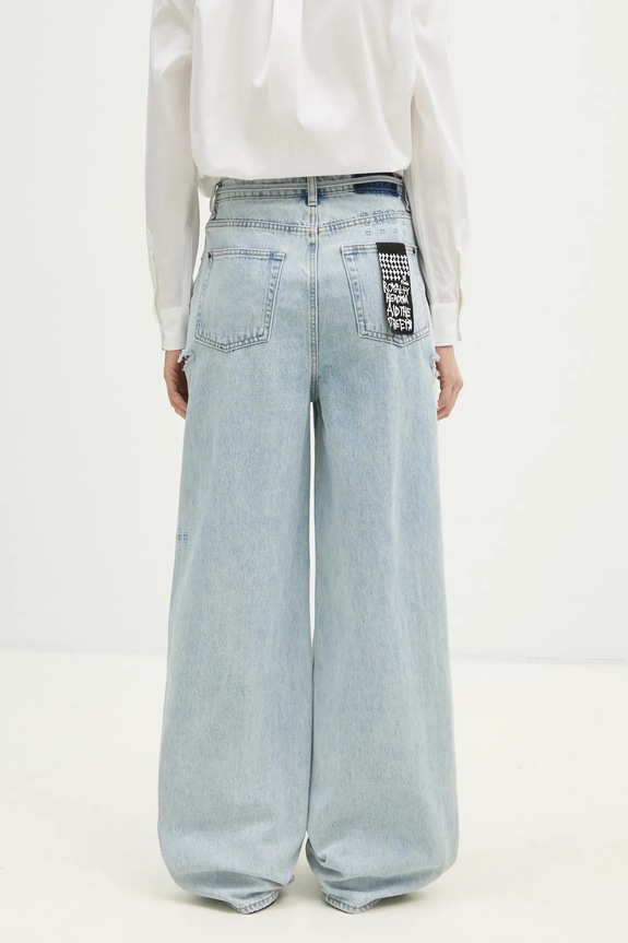 Одяг Джинси KSUBI Baggy Jean Rollin Kut Out WPS25DJ005 блакитний