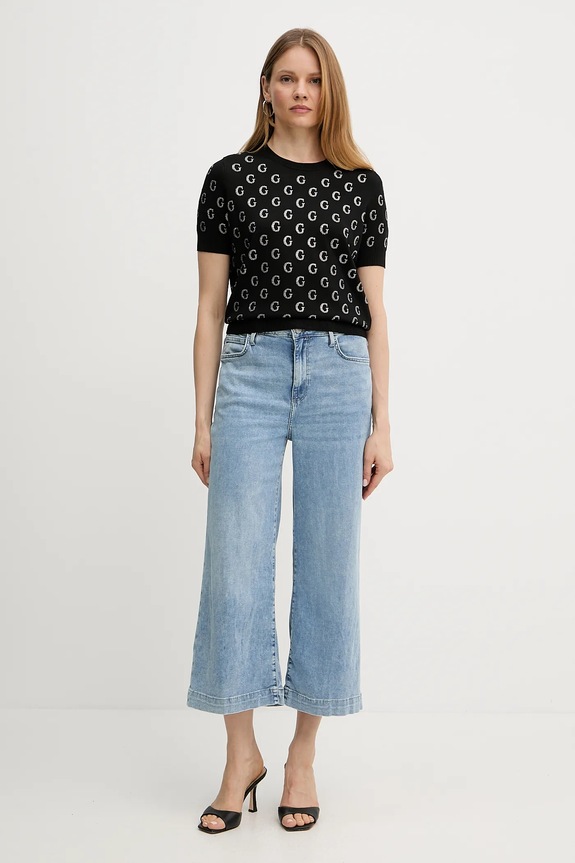 Guess jeansy BELLFLOWER W5GA2E.D5O90 niebieski SS25