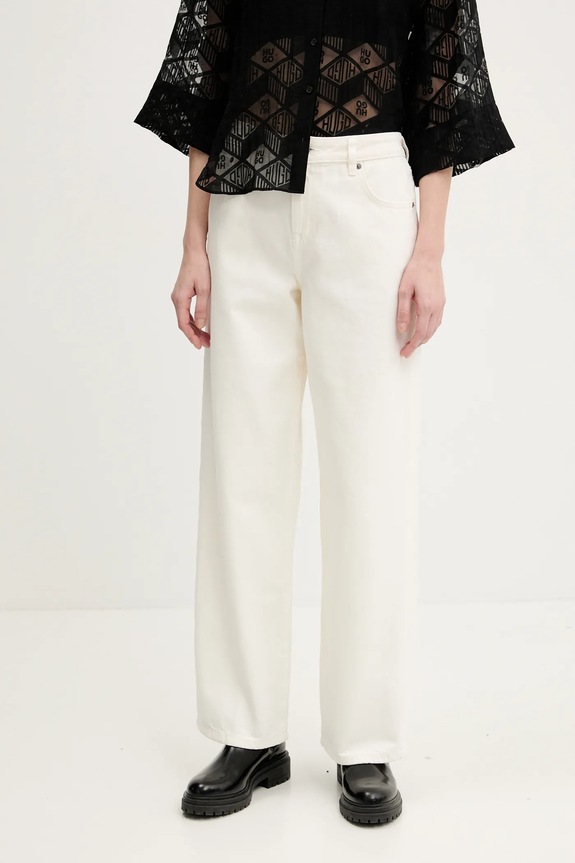 Τζιν παντελόνι Superdry Planet friendly μπεζ W7011200A.8ML