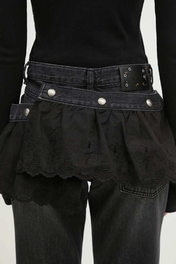 Džíny Andersson Bell Flower Lace Attached Bootcut apa796w
