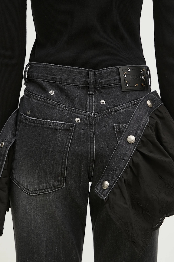 Džíny Andersson Bell Flower Lace Attached Bootcut apa796w
