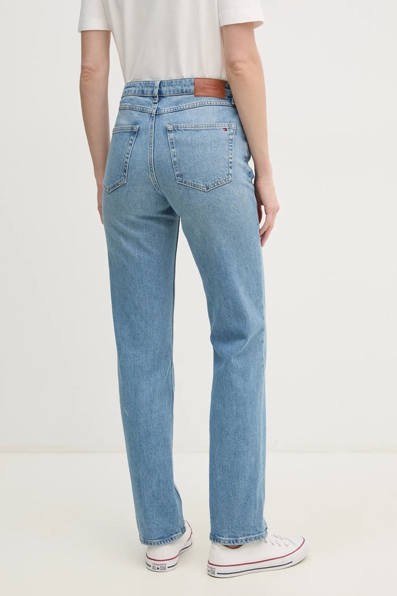 Îmbrăcăminte Tommy Hilfiger jeans din bumbac WW0WW44345 albastru