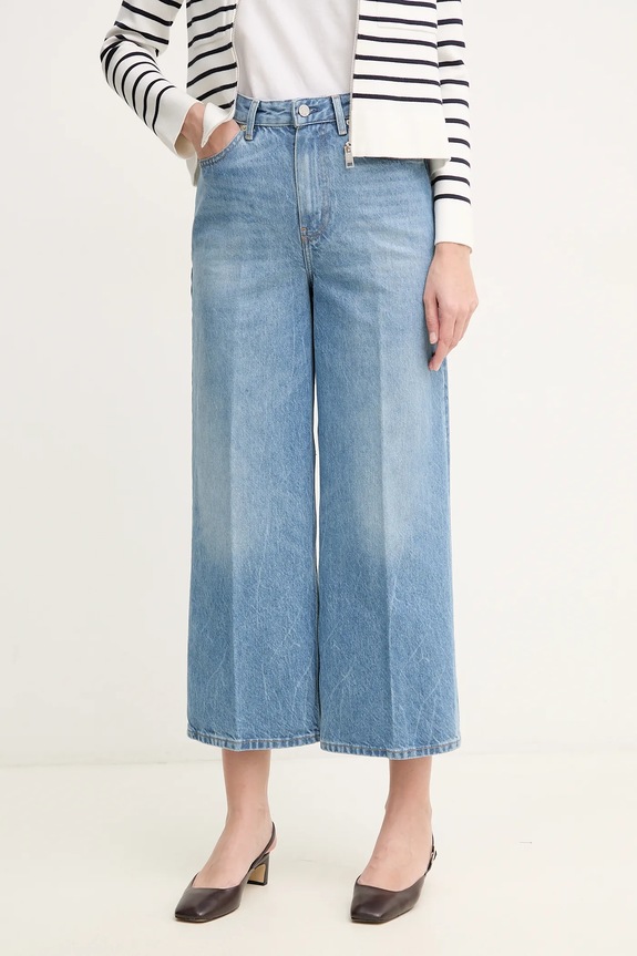 Tommy Hilfiger jeans con aggiunta di lino Planet friendly blu WW0WW44366