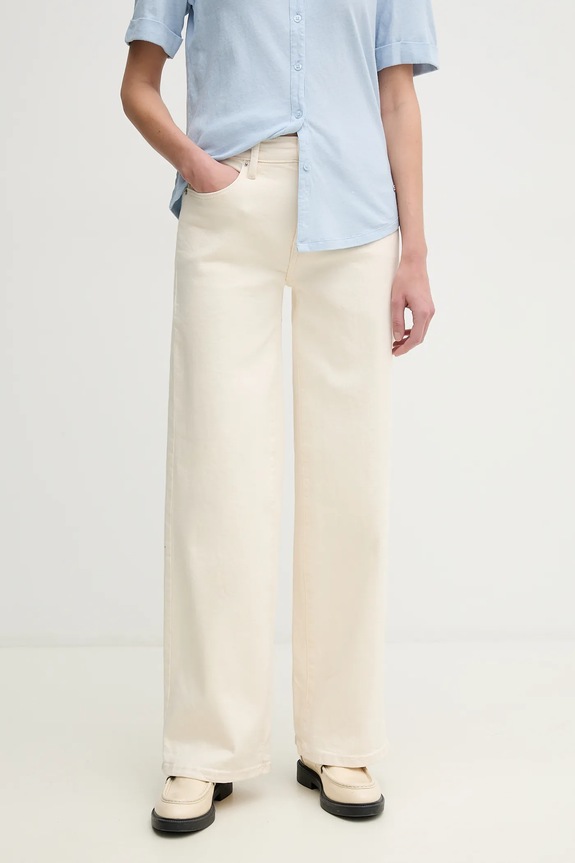 Dkny jeansy beżowy DJ5M4076