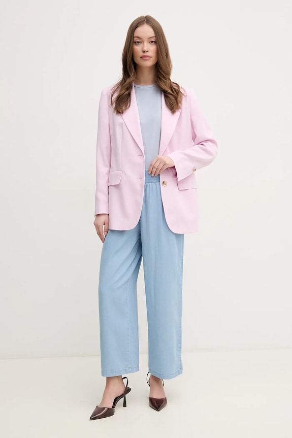 Παντελόνι Dkny DJ4P3006 μπλε SS26
