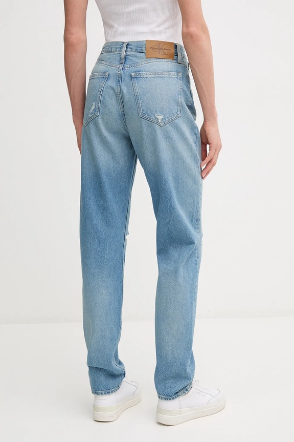 Oblečenie Rifle Calvin Klein Jeans J20J225124 modrá