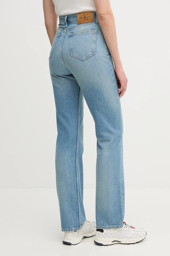Oblečenie Rifle Calvin Klein Jeans J20J225130 modrá