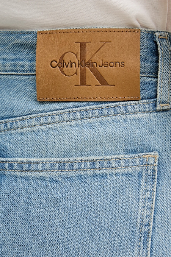 Rifle Calvin Klein Jeans modrá J20J225130