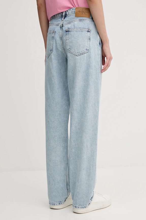 Îmbrăcăminte Calvin Klein Jeans blugi J20J225504 albastru