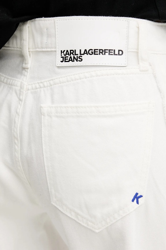 Kavbojke Karl Lagerfeld Jeans bela A2W10049