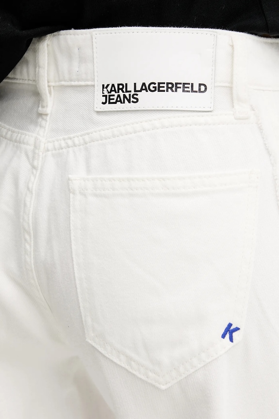 Kavbojke Karl Lagerfeld Jeans bela A2W10049