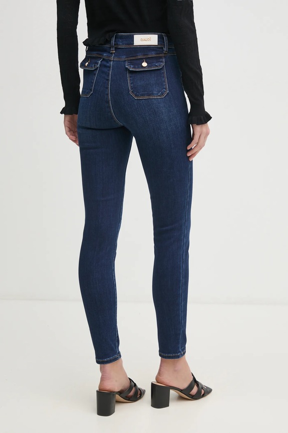 Odzież Gaudi jeansy 511BD26001 granatowy