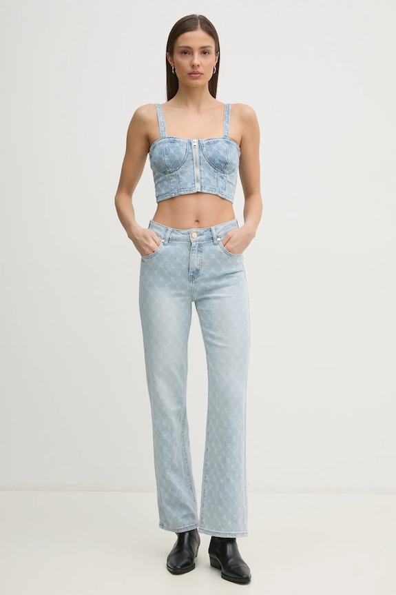 Gaudi jeansy 511BD26008 niebieski SS25
