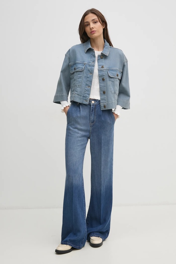 Gaudi jeansy 511BD26016 niebieski SS25