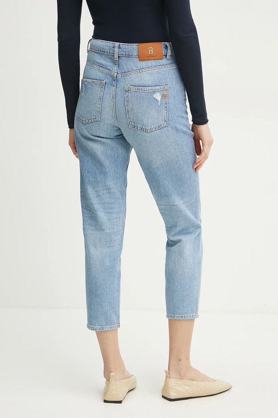 Odzież Fracomina jeansy VERA FP25SVD005D419R4 niebieski