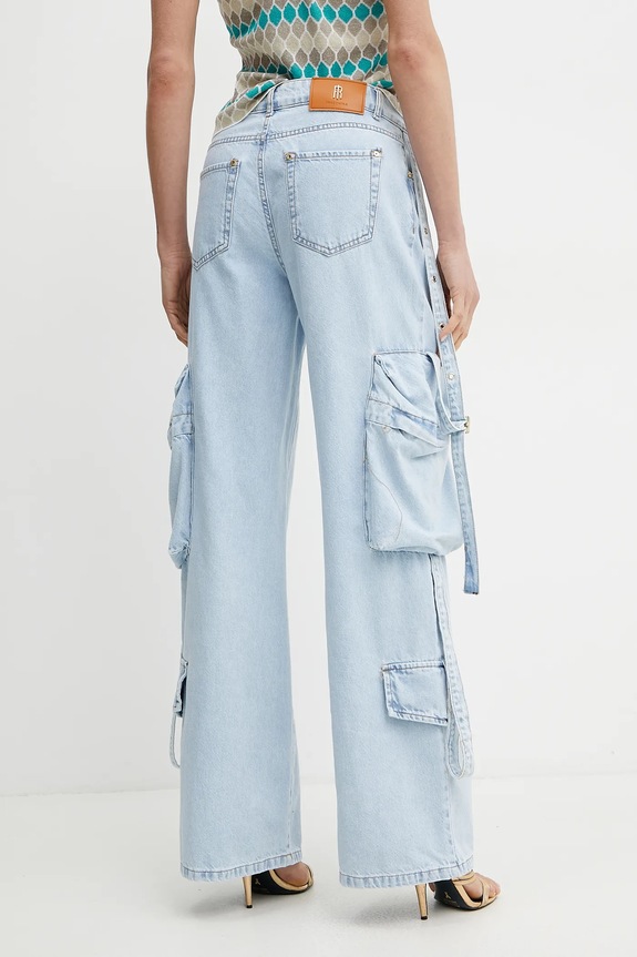 Odzież Fracomina jeansy FS25SVC004D40093 niebieski