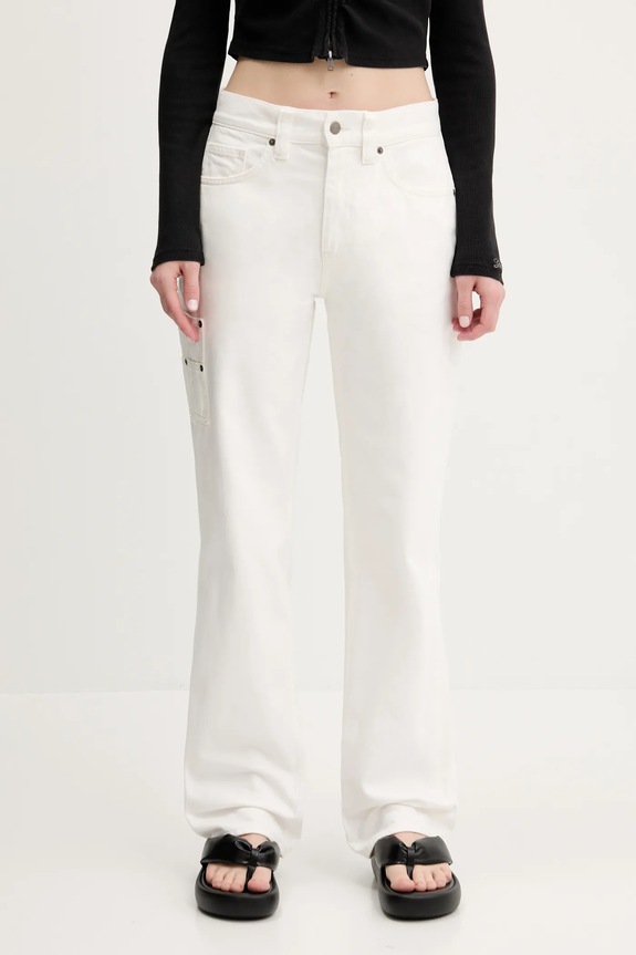 Τζιν παντελόνι Guess Originals μπεζ M5GA92.D5C2B