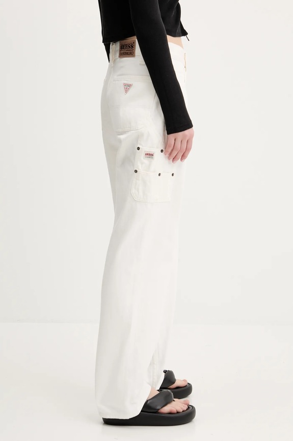 Τζιν παντελόνι Guess Originals μπεζ M5GA92.D5C2B