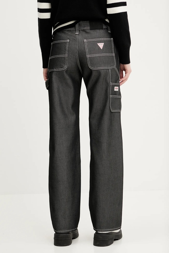 Ρούχα Τζιν παντελόνι Guess Originals M5GG43.D5L3A γκρί