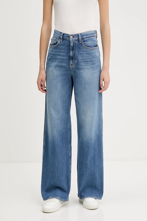 Tommy Jeans jeansy Planet friendly niebieski DW0DW20048