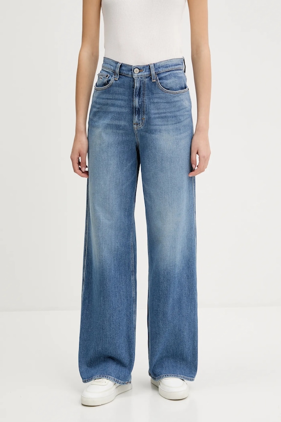 Tommy Jeans jeansy Planet friendly niebieski DW0DW20048
