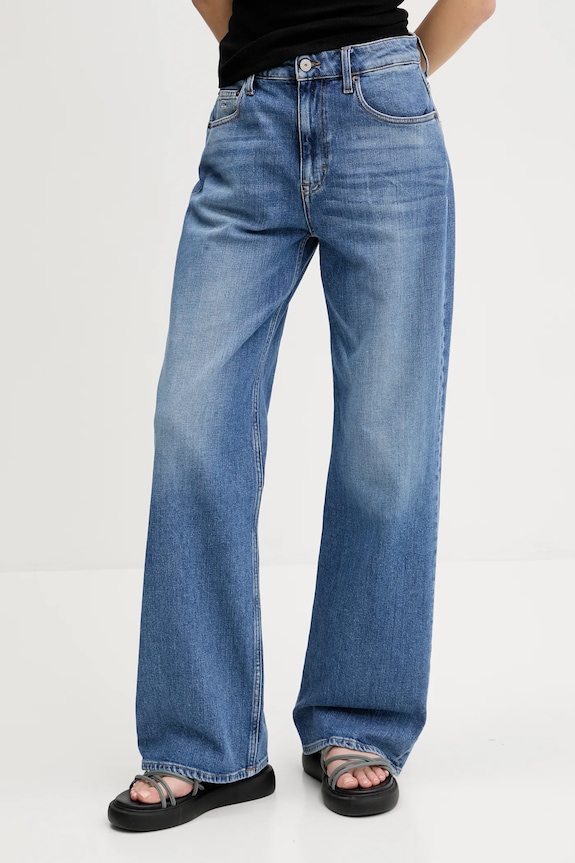 Tommy Jeans jeansy Planet friendly niebieski DW0DW20062