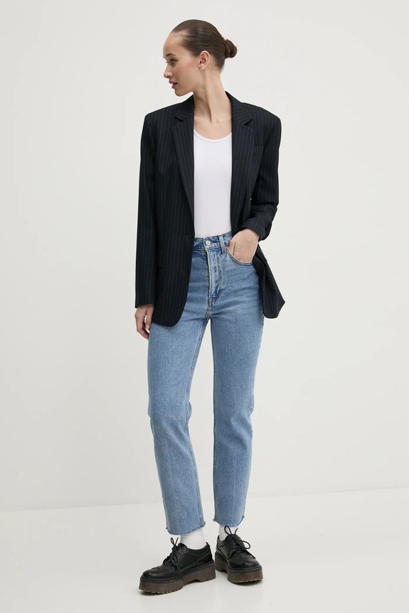 Abercrombie & Fitch jeansy KI155.4457.278 niebieski SS25