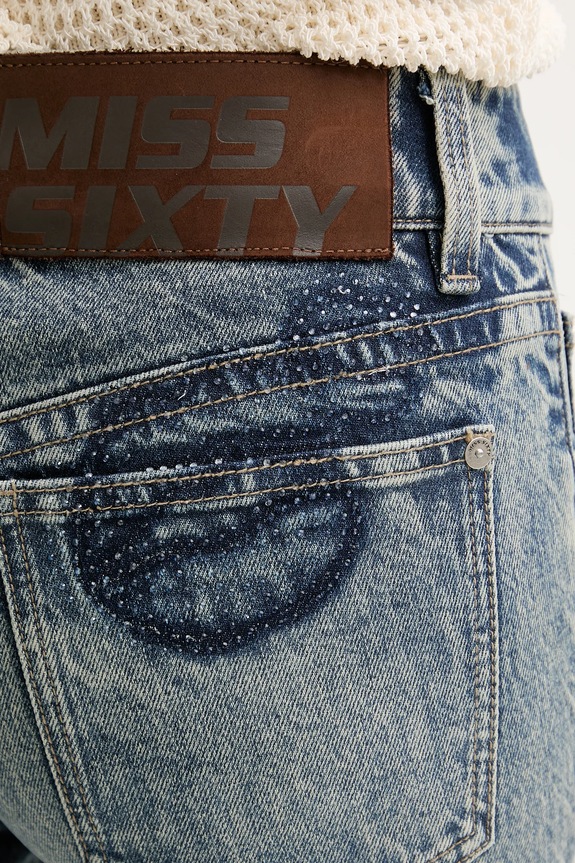 Miss Sixty jeansy niebieski 6S1JJ4910T