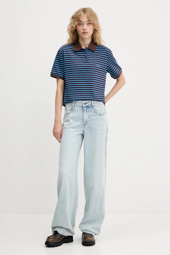 Miss Sixty jeansy 6S2JJ13600 niebieski SS25