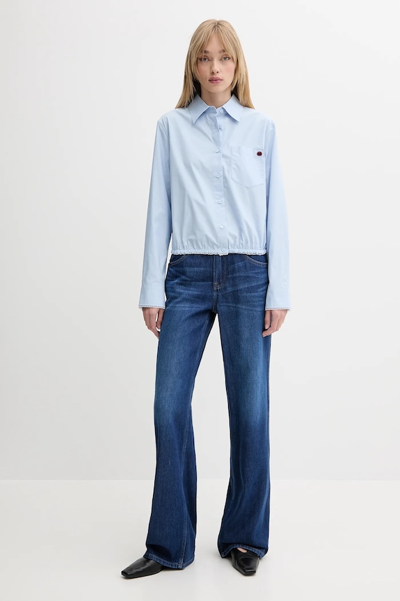 Miss Sixty jeansy 6S2JJ31800 granatowy SS25