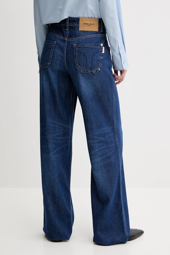 Odzież Miss Sixty jeansy 6S2JJ31800 granatowy