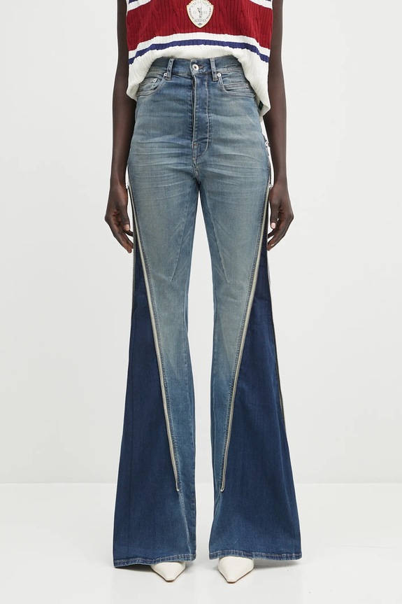 Rifle Rick Owens DRKSHDW Bolan Banana tmavomodrá DS01E3301.SDWB