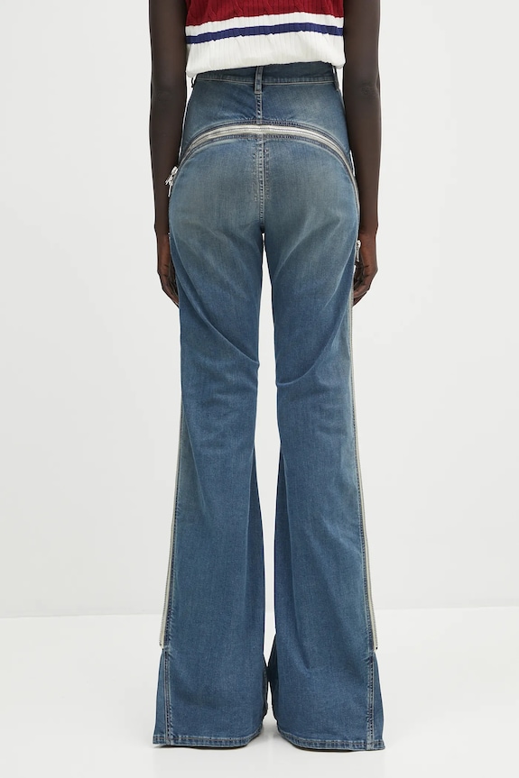 Oblečenie Rifle Rick Owens DRKSHDW Bolan Banana DS01E3301.SDWB tmavomodrá