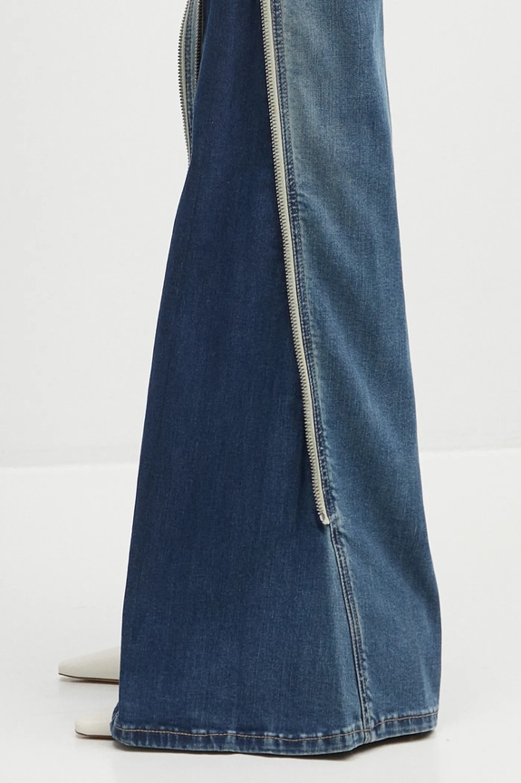 Rifle Rick Owens DRKSHDW Bolan Banana DS01E3301.SDWB tmavomodrá