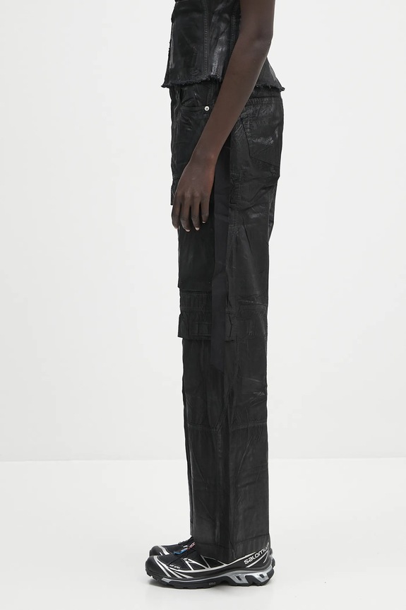 Rick Owens DRKSHDW trousers Double Cargo DS01E3308.PF black SS25