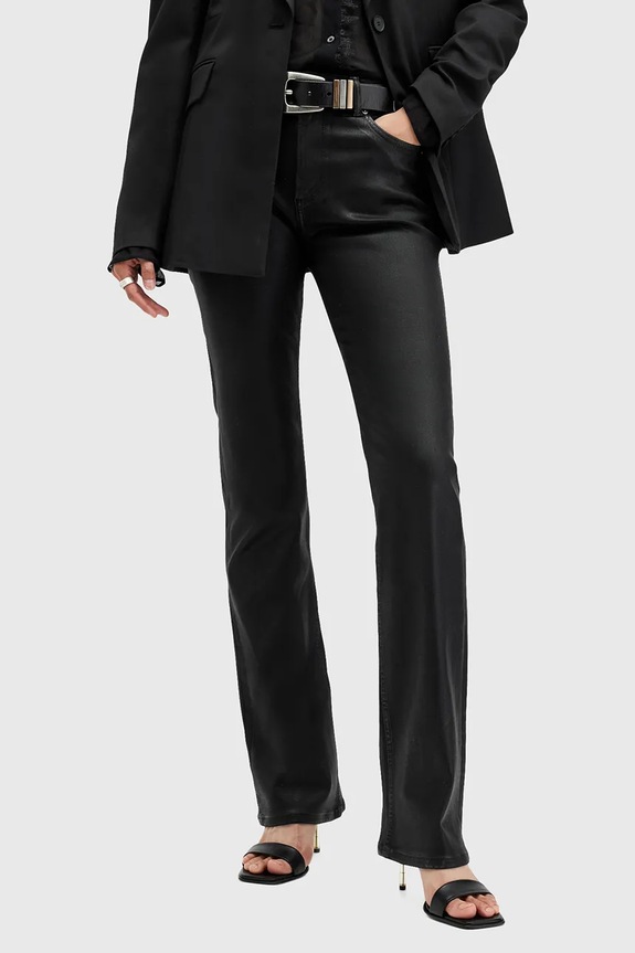 AllSaints jeansy HALDAN W014EC czarny SS25