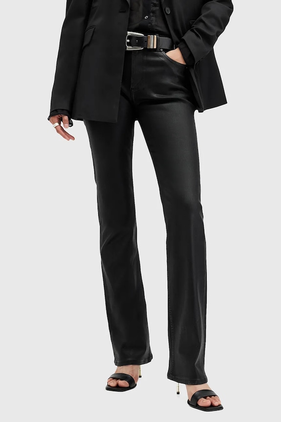 AllSaints jeansy HALDAN W014EC czarny SS25