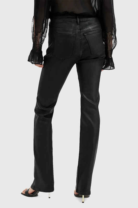 AllSaints jeansy HALDAN W014EC czarny